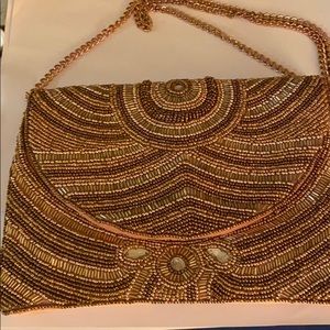 Glass Beaded Crossbody